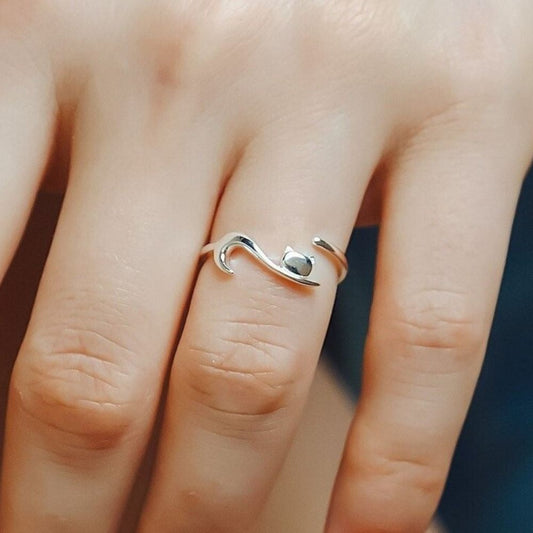 Chloe – Anillo Gato Elegante