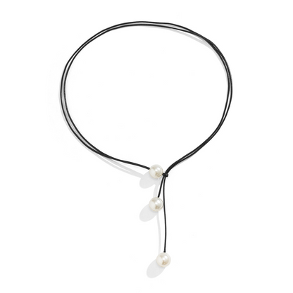 Collar de perlas adorable - Collar de perlas para la clavícula