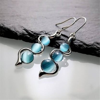 Pendientes de gota para mujer con diseño de colgante alargado