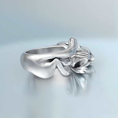 Mia – Anillo Gato Elegante