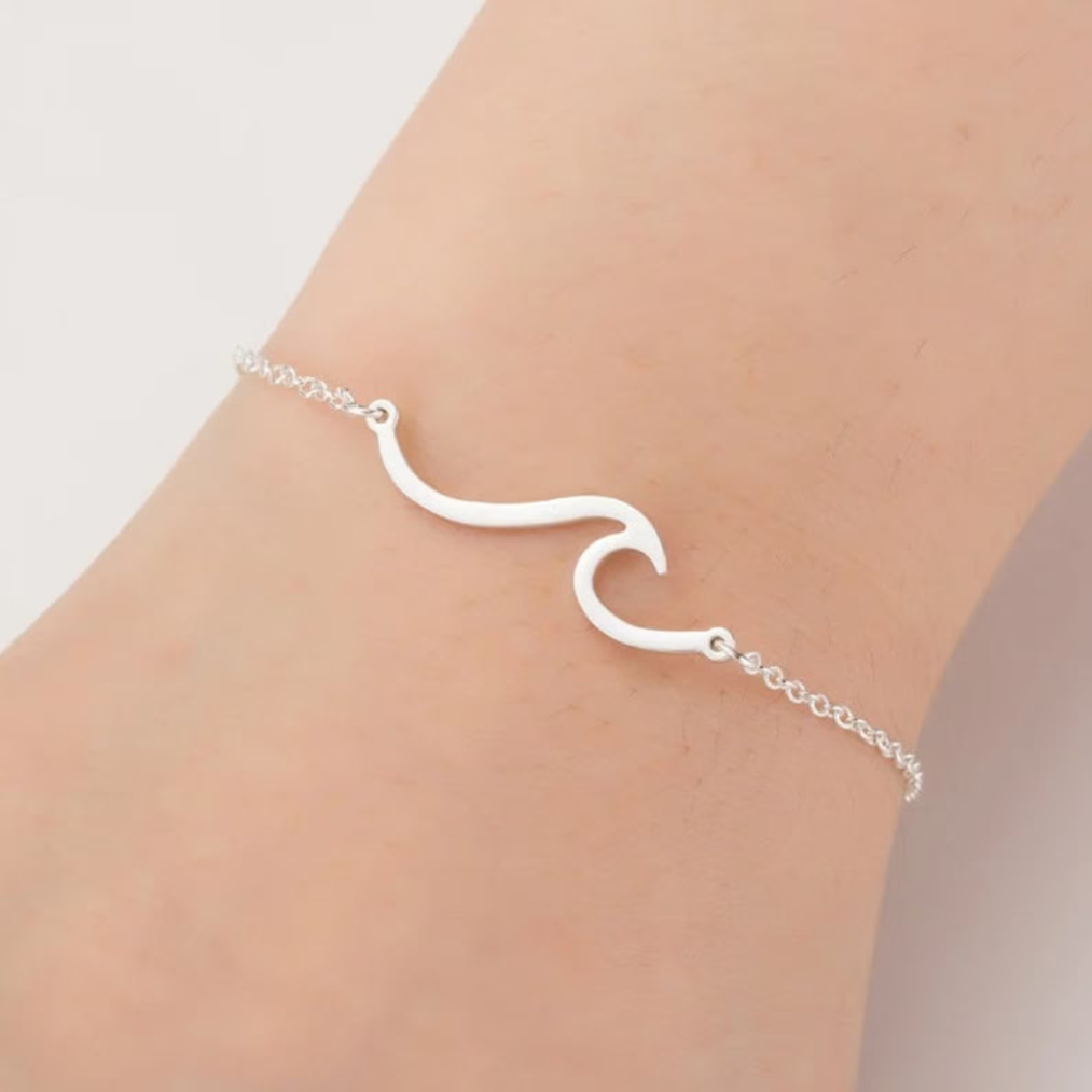 Wave Ankle Bracelet - Pulsera de tobillo Wave impermeable