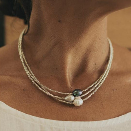 Eternal Grace – Collar de Perlas Naturales