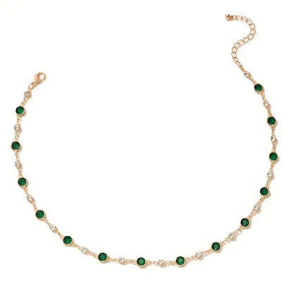 Esmeralda – Collar Colgante Verde Esmeralda