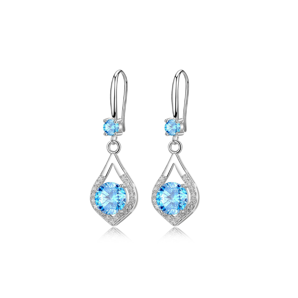 Sienna – Pendientes de Gota de Agua