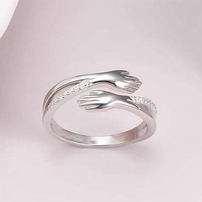 Fern – Anillo Abrazo Diamantado
