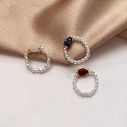 Steinperle - Anillo de Perlas Vintage