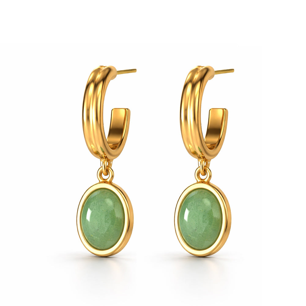 Lorie – Conjunto Aventurina Verde Elegante