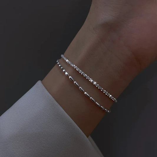 Kylie – Pulsera Glamour Brillante en Circonio