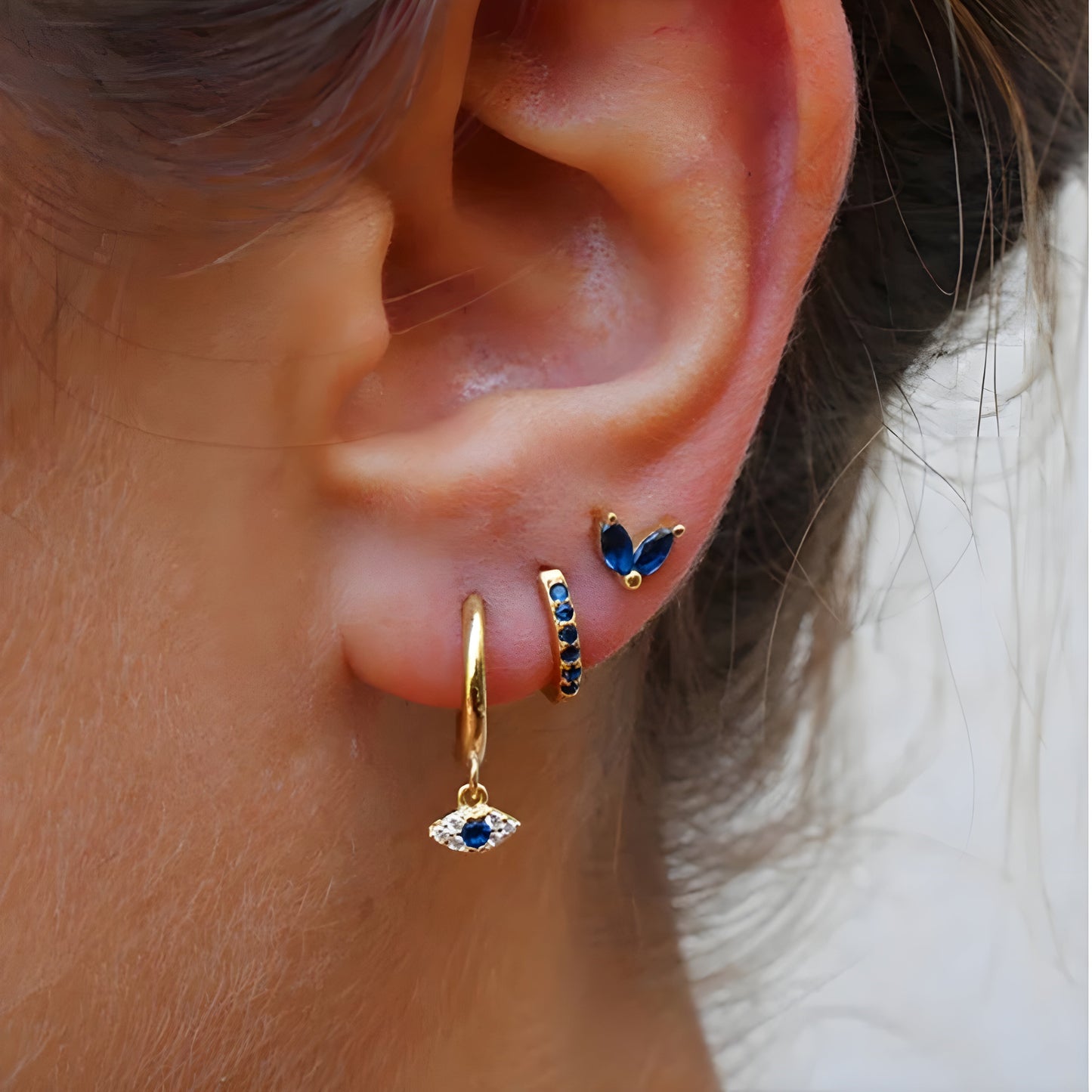 Cristine – Set de Pendientes Ojo Demonio