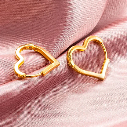 Damas Aros Corazón - Par
