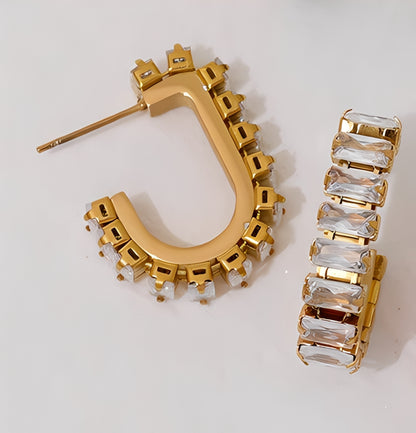 Lisa – Pendientes Geométricos Minimalistas
