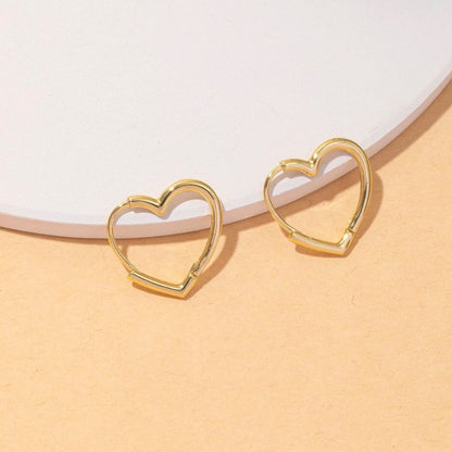 Damas Aros Corazón - Par