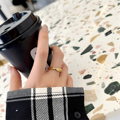 Amaya – Bague Doble Anillo Elegante