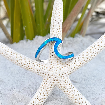 Neri – Anillo Ola Plata & Ópalo