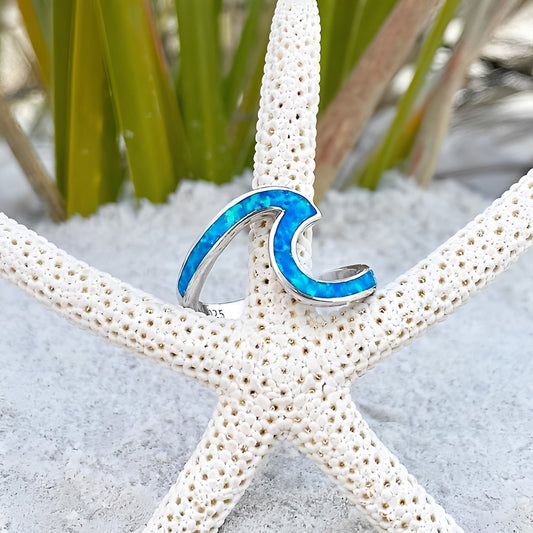 Neri – Anillo Ola Plata & Ópalo