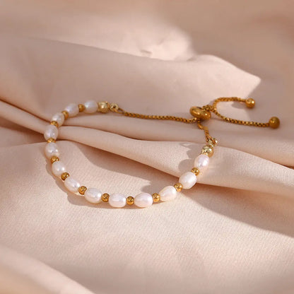 Alma – Pulsera Vintage con Perlas Naturales