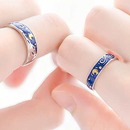 Shiloh – Conjunto de Anillos Noche Estrellada