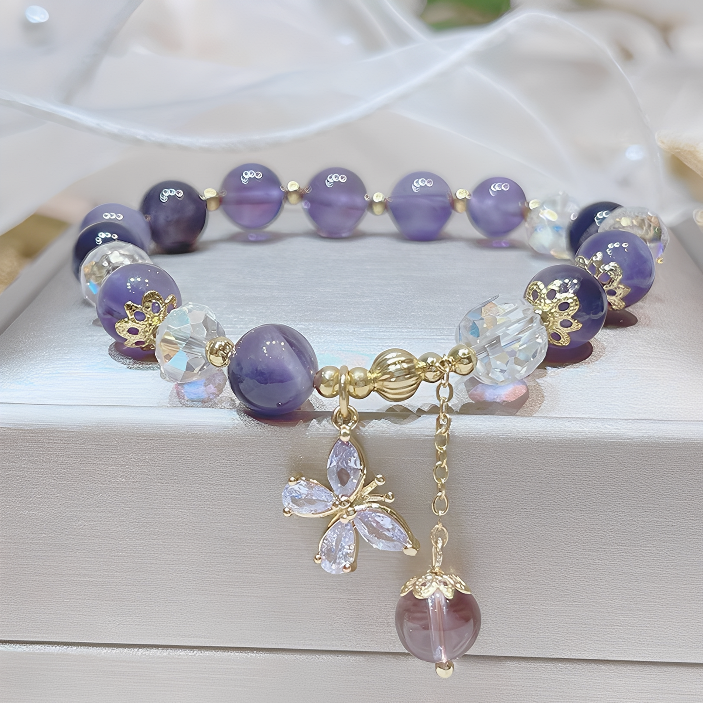 Aura – Pulsera Amatista Cuidado