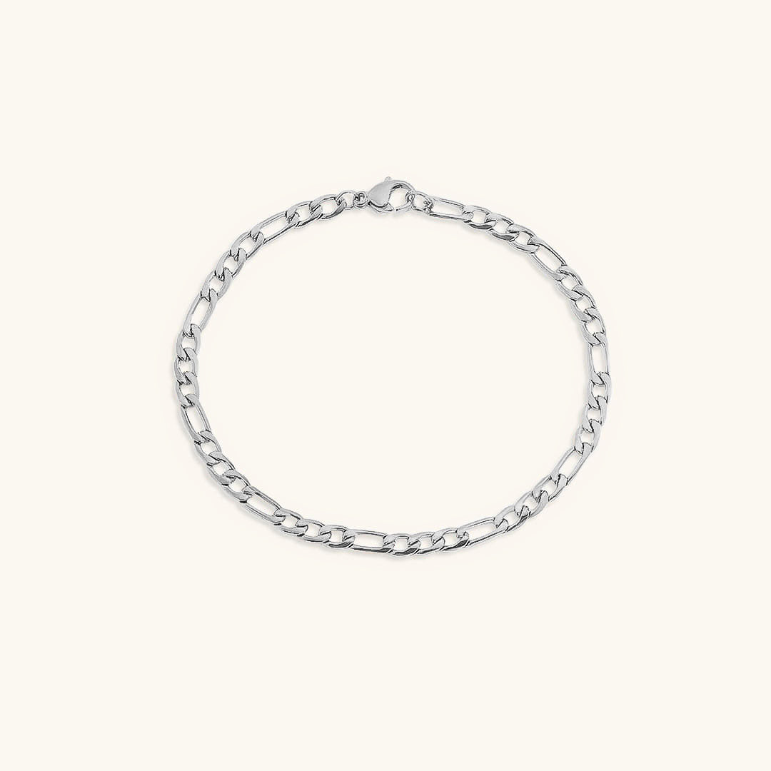 Saturn - Pulsera de cadena dorada