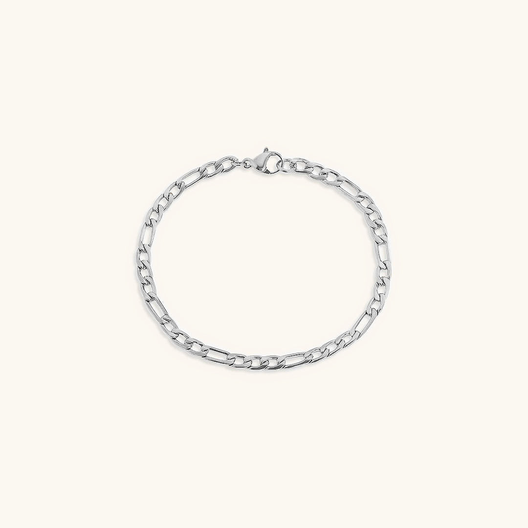 Saturn - Pulsera de cadena dorada