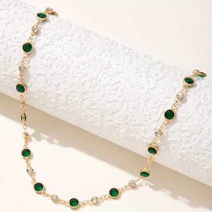 Esmeralda – Collar Colgante Verde Esmeralda