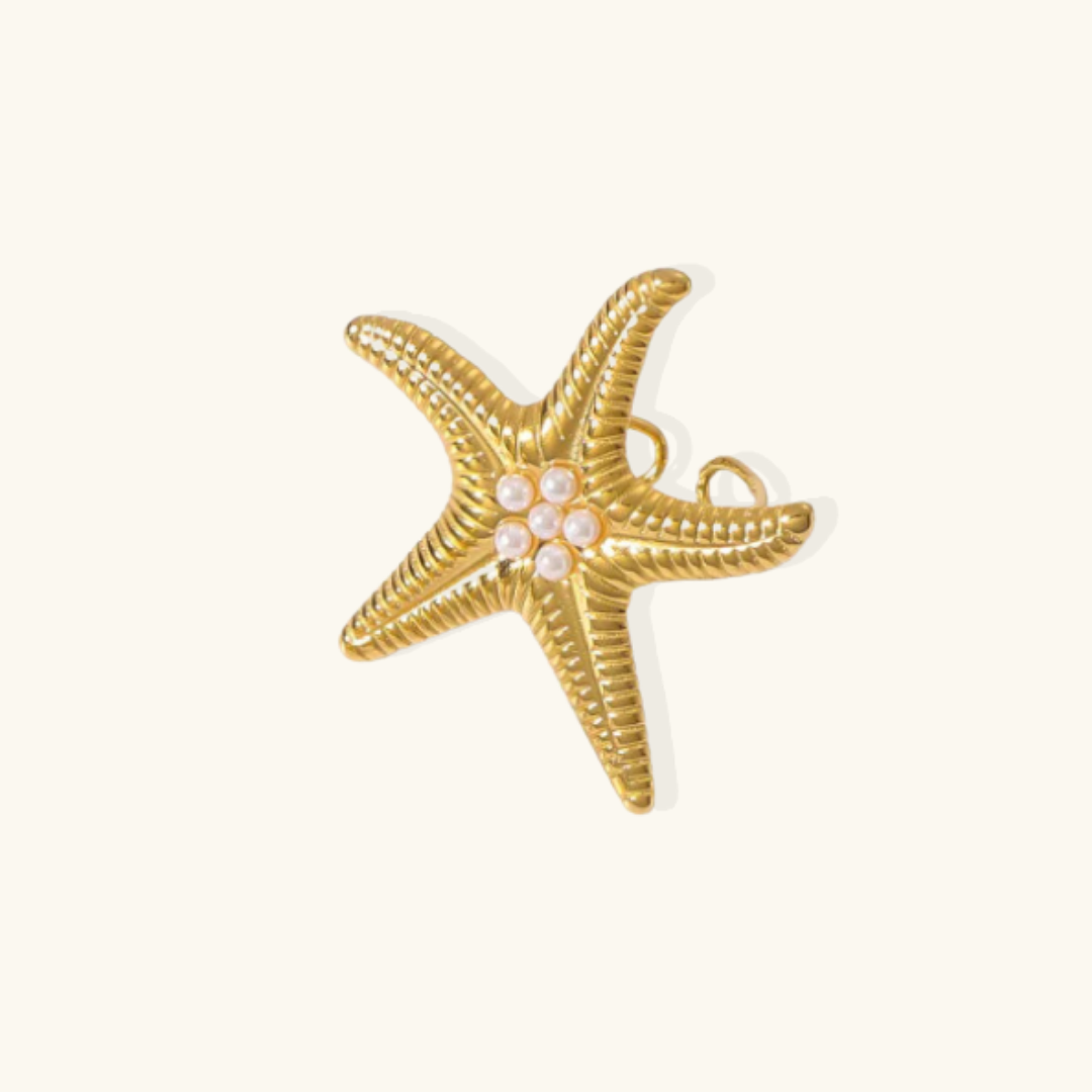 Shiela – Anillo Estrella de Mar Dorada