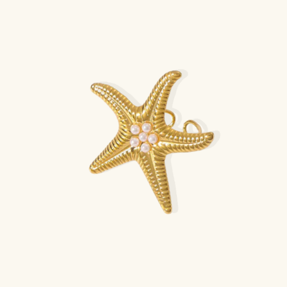 Shiela – Anillo Estrella de Mar Dorada