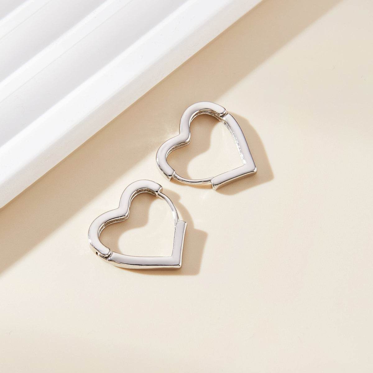 Damas Aros Corazón - Par