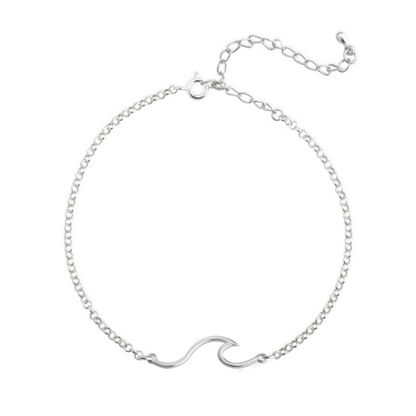 Wave Ankle Bracelet - Pulsera de tobillo Wave impermeable