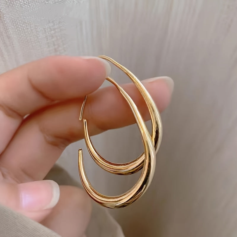 Kim – Pendientes de Gota con un Toque de Lujo