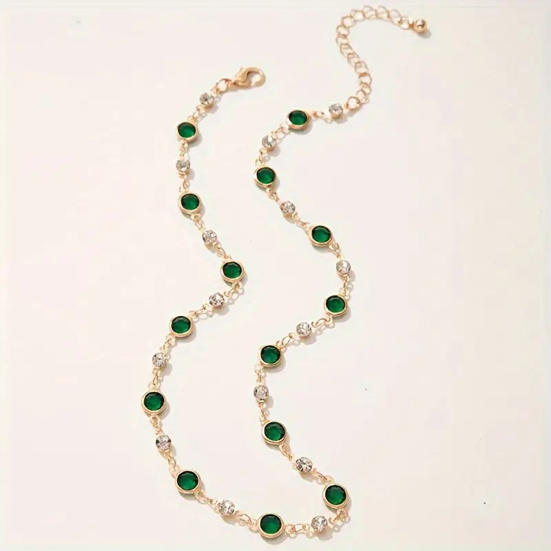 Esmeralda – Collar Colgante Verde Esmeralda