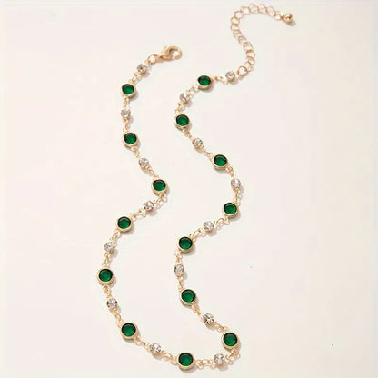 Esmeralda – Collar Colgante Verde Esmeralda