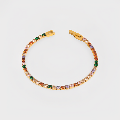 Linda – Pulsera Tennis Multicolor