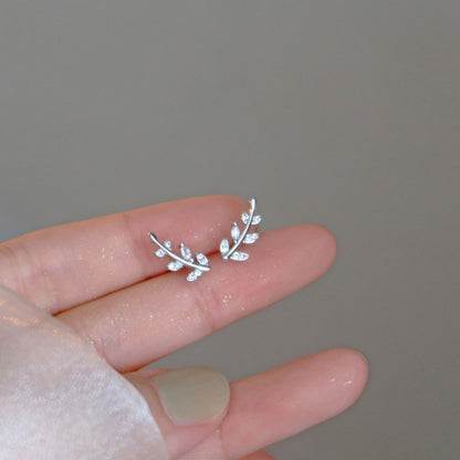 Liana – Pendientes Hojas Brillantes