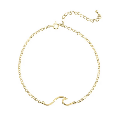 Wave Ankle Bracelet - Pulsera de tobillo Wave impermeable