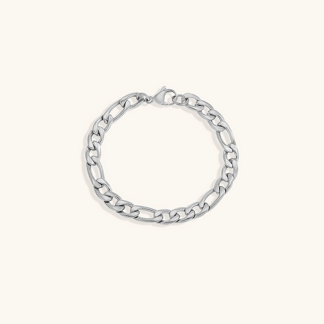 Saturn - Pulsera de cadena dorada