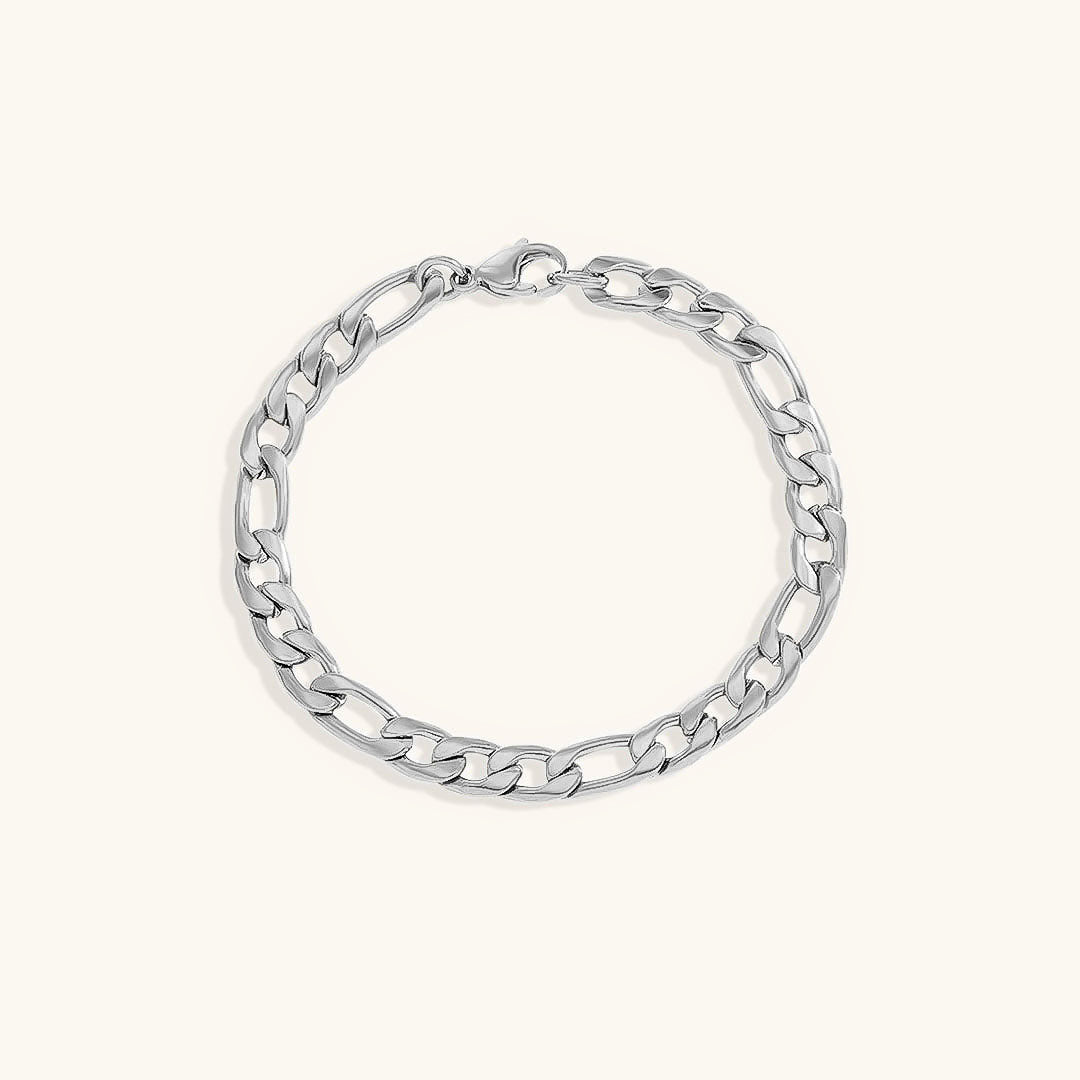 Saturn - Pulsera de cadena dorada