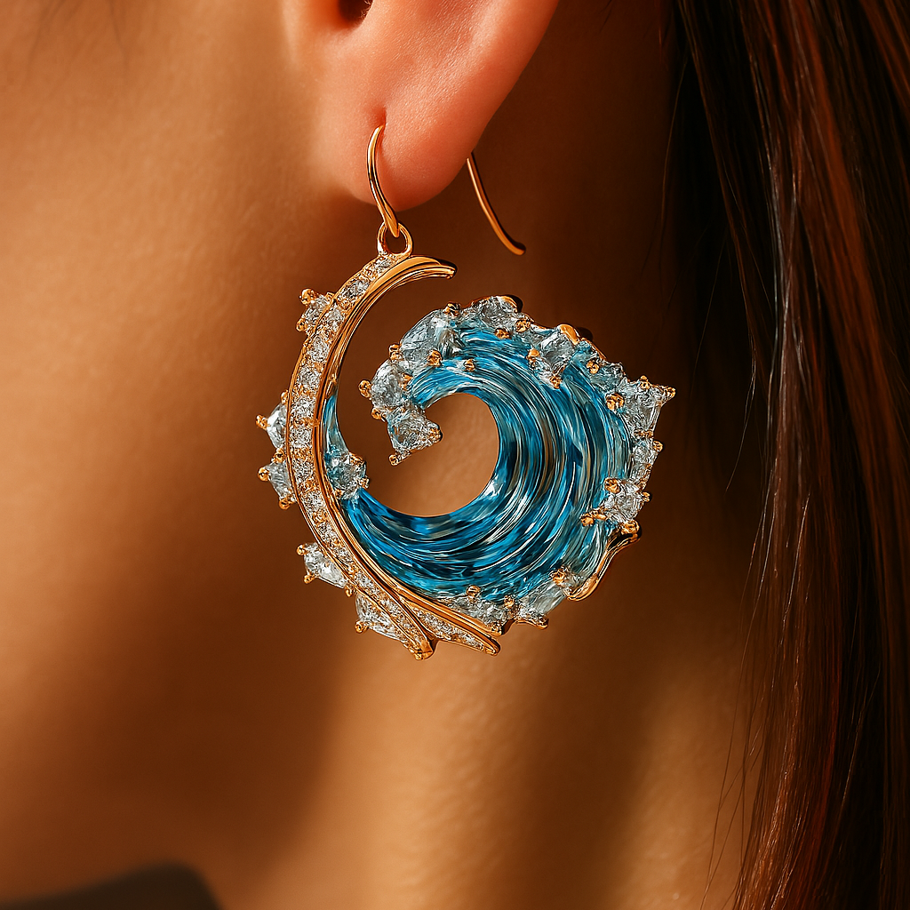 Naia – Pendientes Inspirados en el Mar con Encanto Natural