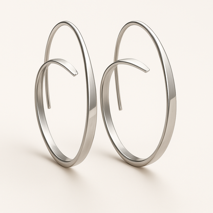 Becca – Pendientes con Forma de Espiral Elegante