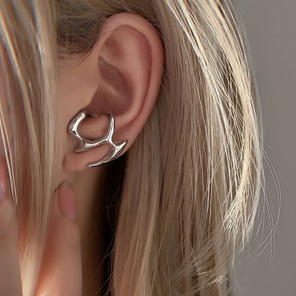 Damas Abstract Pendientes con forma irregular - Par