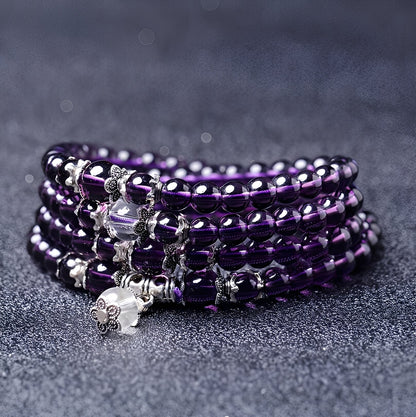 Mia – Pulsera & Collar Espiritual Ametista