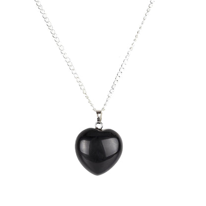 Alma – Collar Corazón en Cristal Natural