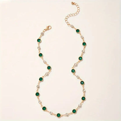 Esmeralda – Collar Colgante Verde Esmeralda