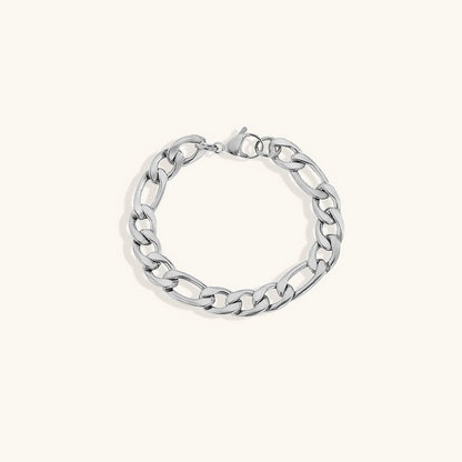 Saturn - Pulsera de cadena dorada