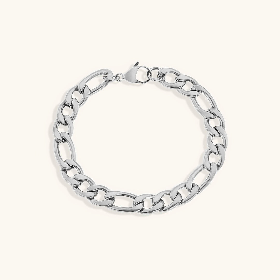 Saturn - Pulsera de cadena dorada