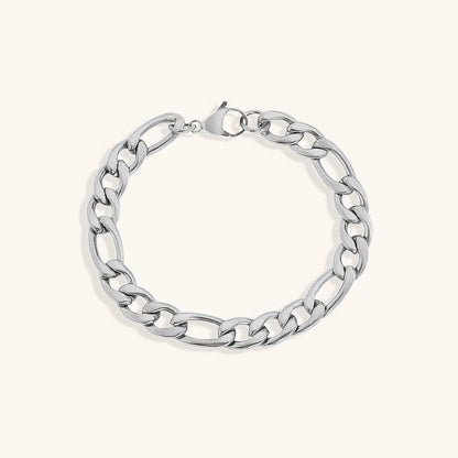 Saturn - Pulsera de cadena dorada