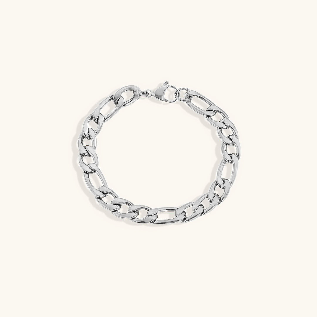 Saturn - Pulsera de cadena dorada