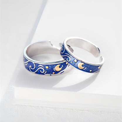 Shiloh – Conjunto de Anillos Noche Estrellada