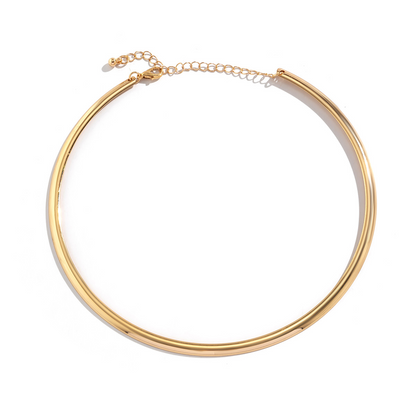 Collar Clavícula Anillo - Collar Choker Fino