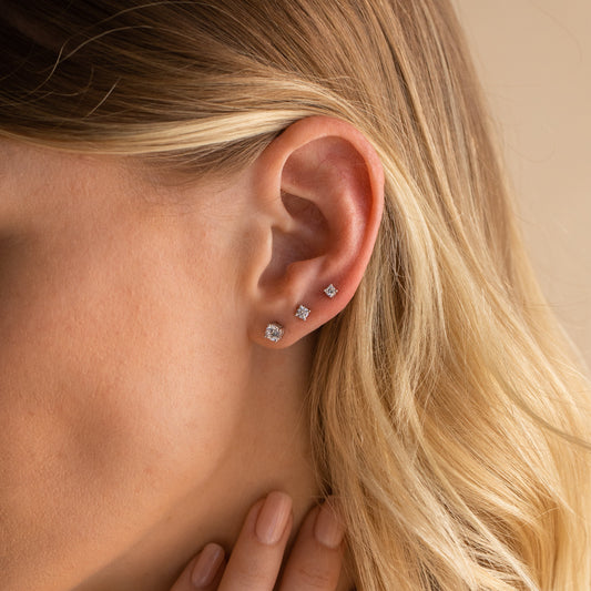 Booker – Conjunto de Pendientes de Diamante